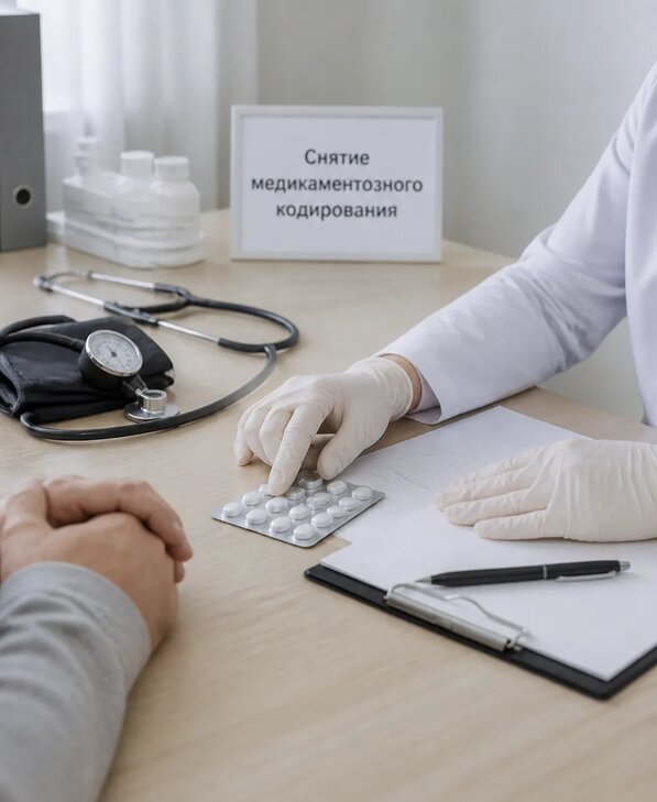 Снятие медикаментозного кодирования в Прохладном от 5417 р. | Медзона