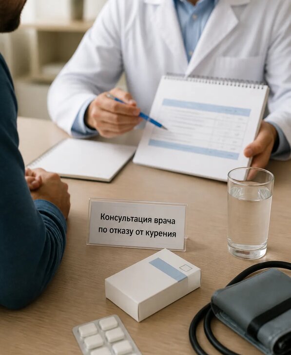 Консультация врача по отказу от курения для взрослых в Прохладном